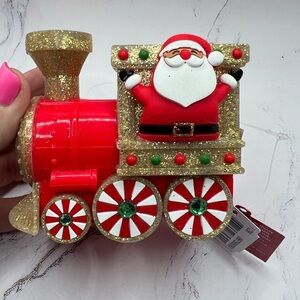 Bath & Body Works Holiday Soap Holder ~ Sound Activated ~ Train 🚂 & Santa 🎅